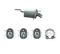 Silenziatore terminale ASMET per MERCEDES C270 Combi, Sedan, W203 2.7, 125 KW