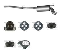 Silenziatore terminale ASMET per MERCEDES E290 Sedan, W210 2.9, 95 KW ,
