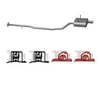 Silenziatore terminale ASMET per MINI One Cabrio, R52 1.6, 66 KW