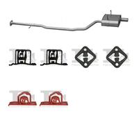 Silenziatore terminale ASMET per MINI One Hatchback, R50, R53 1.6, 66 KW