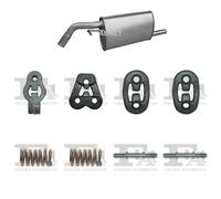 Silenziatore terminale ASMET per MITSUBISHI Colt VI Hatchback 1.1, 55 kW