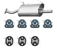 Silenziatore terminale ASMET per NISSAN Almera II Sedan 1.8, 84 KW