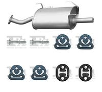 Silenziatore terminale ASMET per NISSAN Almera II Sedan 1.8, 85 KW 10/02 -