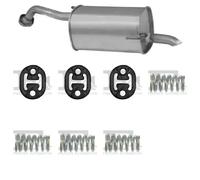 Silenziatore terminale ASMET per NISSAN Micra III Hatchback, K12 1.0, 48 KW ,