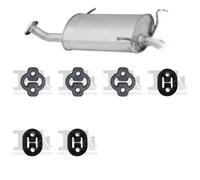 Silenziatore terminale ASMET per NISSAN Primera II Hatchback, Sedan, P11 2.0,