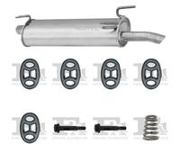 Silenziatore terminale ASMET per OPEL Astra F Combi 1.4, 44 KW 02/96 - /05,