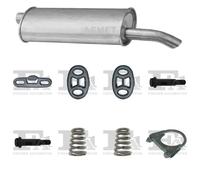 Silenziatore terminale ASMET per OPEL Astra F Hatchback 1.4, 44 KW 1.4, 60 KW ,
