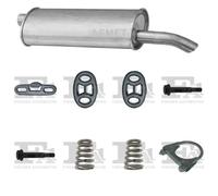 Silenziatore terminale ASMET per OPEL Astra F Hatchback 1.6, 74 KW , OPEL Astra