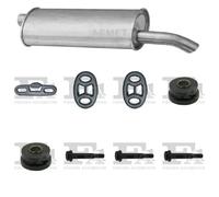 Silenziatore terminale ASMET per OPEL Astra F Hatchback 1.7, 42 KW1.7, 44 KW