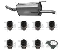 Silenziatore terminale ASMET per Opel Astra G Combi 1.6, 62 KW 1.6, 74 KW ,