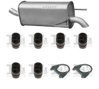 Silenziatore terminale ASMET per OPEL Astra H Combi 1.6, 77 KW 08/04 -, OPEL H