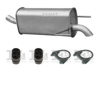 Silenziatore terminale ASMET per OPEL Astra H Combi 1.8, 103 KW 08/05 -