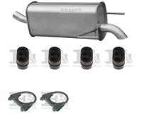 Silenziatore terminale ASMET per OPEL Astra H GTC Coupe 1.2, 59 KW 08/05 -,