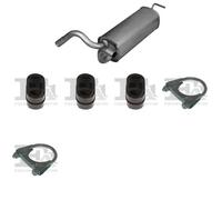 Silenziatore terminale ASMET per OPEL Astra J GTC Coupe 1.4, 74 KW 10/11 -,