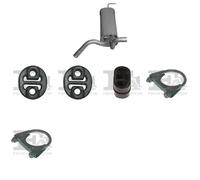 Silenziatore terminale ASMET per OPEL Astra J Hatchback 1.6, 85 KW 12/09 -,