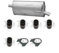 Silenziatore terminale ASMET per OPEL Meriva A MPV 1.6, 64 KW 1.6, 74 KW 05/03-