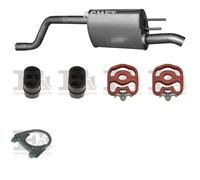 Silenziatore terminale ASMET per OPEL Meriva B MPV 1.2, 55 KW1.2, 70 KW 06/10