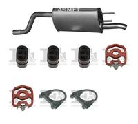 Silenziatore terminale ASMET per OPEL Meriva B MPV 1.4, 74 KW 06/10 -