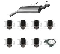 Silenziatore terminale ASMET per OPEL Signum Hatchback 1.8, 103 KW 09/05 -,