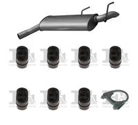Silenziatore terminale ASMET per OPEL Signum Hatchback 2.0, 74 KW 05/03 -, OPEL