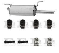 Silenziatore terminale ASMET per OPEL Vectra B Hatchback, Sedan, Combi 1.6, 55