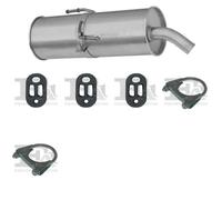 Silenziatore terminale ASMET per PEUGEOT 206 Hatchback 1.1, 44 KW , PEUGEOT 206