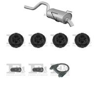 Silenziatore terminale ASMET per RENAULT Espace III MPV, SWB 2.2, 83 KW