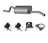 Silenziatore terminale ASMET per RENAULT Thalia Sedan 1.4, 72 KW 08/00 -,