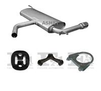 Silenziatore terminale POLMO per SEAT Altea MPV 2.0, 100 kW 04/04- 05/09, SEAT