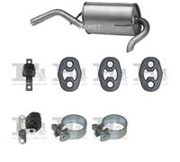 Silenziatore terminale ASMET per SEAT Arosa Hatchback 1.4, 44 KW , SEAT Arosa