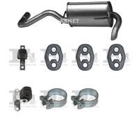 Silenziatore terminale ASMET per SEAT Arosa Hatchback 1.4, 55 KW , VOLKSWAGEN