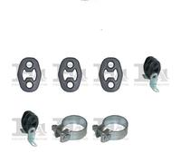 Silenziatore terminale ASMET per SEAT Cordoba Sedan 1.4, 44 KW