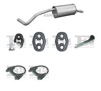 Silenziatore terminale ASMET per SEAT Ibiza III Hatchback 1.2, 47 kW 1.2, 51 kW