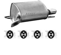 Silenziatore terminale ASMET per SUBARU Legacy IV Combi 2.0, 110 kW 2.0, 121 kW