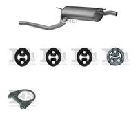 Silenziatore terminale ASMET per TOYOTA Carina E Liftback, Sedan, Combi 1.6, 79