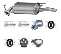 Silenziatore terminale ASMET per TOYOTA Corolla Combi, E11 1.3, 55 KW , TOYOTA