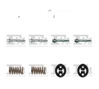 Silenziatore terminale ASMET per TOYOTA Corolla Combi, E12 1.4, 71 KW , TOYOTA