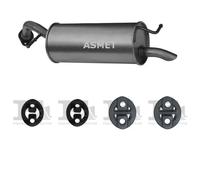 Silenziatore terminale ASMET per TOYOTA Yaris Hatchback 1.0, 50 KW