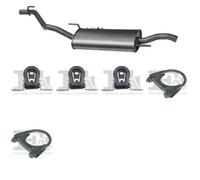 Silenziatore centrale POLMO per VOLKSWAGEN Polo Hatchback 1.0, 33 KW ,