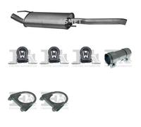 Silenziatore terminale ASMET per VOLKSWAGEN Golf III Combi 1.8, 66 KW ,