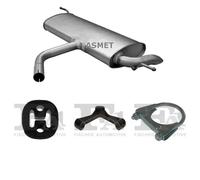 Silenziatore terminale ASMET per VOLKSWAGEN Golf V Hatchback, Plus 1.4, 66 kW