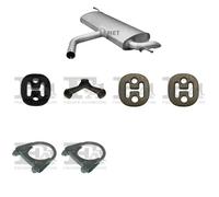 Silenziatore terminale ASMET per VOLKSWAGEN Golf V Hatchback, Plus 1.6, 75 kW