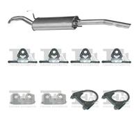 Silenziatore terminale ASMET per VOLKSWAGEN Passat Sedan, Combi 1.6, 59 KW