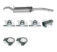 Silenziatore terminale POLMO per VOLKSWAGEN Passat Sedan, Combi 1.8, 79 KW