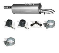 Silenziatore terminale ASMET per VOLKSWAGEN Passat Sedan, Combi 1.9, 66 KW