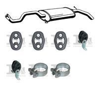 Silenziatore terminale ASMET per VOLKSWAGEN Polo Combi 1.4, 44 KW , VOLKSWAGEN