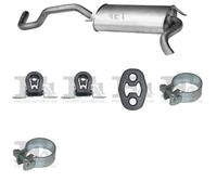 Silenziatore terminale ASMET per VOLKSWAGEN Polo Hatchback 1.0, 33 KW ,