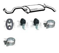 Silenziatore terminale ASMET per VOLKSWAGEN Polo Sedan 1.4, 44 KW