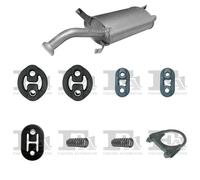 Silenziatore terminale ASMET per VOLVO S40 Sedan 1.6, 77 KW , VOLVO S40 Sedan