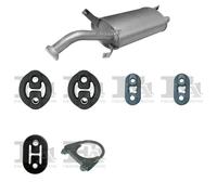 Silenziatore terminale ASMET per VOLVO S40 Sedan 1.8, 90 KW , VOLVO V40 Combi